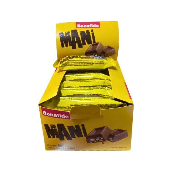 TABLETA BONAFIDE L/MANI 20 X 30